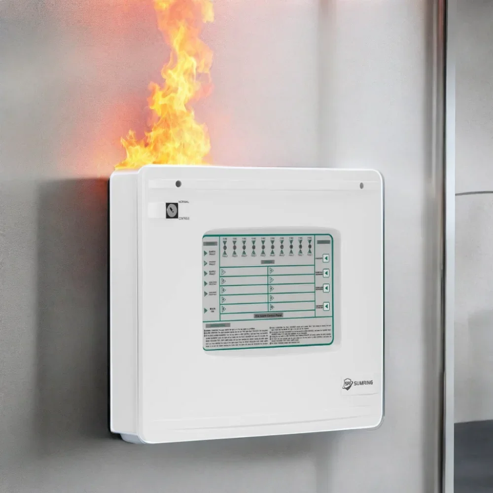 Fighting conventional fire alarm panel controller alarm fire alarm system