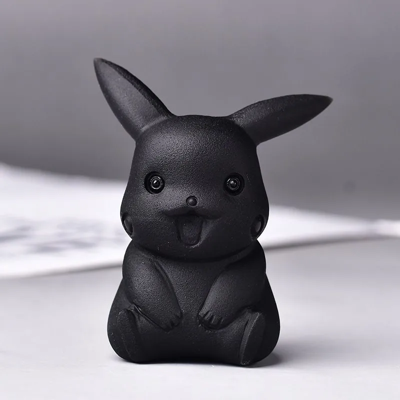 

Obsidian carving Pikachu