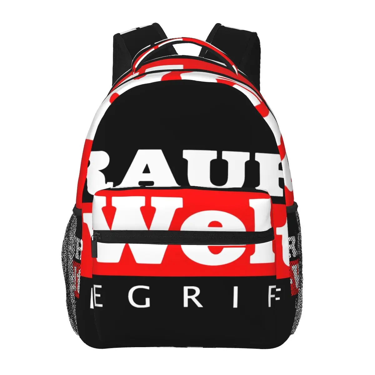 

Rauh Welt Begriff Logo Casual Backpack Unisex Students Leisure Travel Computer Backpack