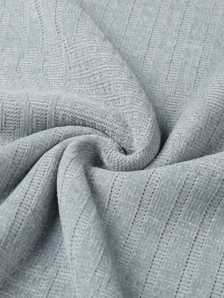 Snow mid Flng Thiened round Ne Sweater for Men Casual Loose Comfortable Faionable Polyester Fiber Winter Long Sve