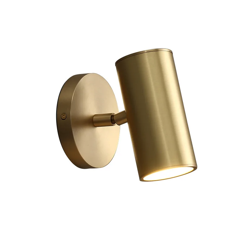 

Postmodern minimalist art creative living room background wall bedroom bedside corridor designer model room all copper