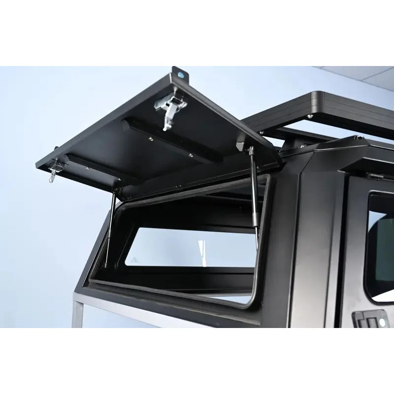 

Aluminum Truck Hardtop Canopy Waterproof Lockable Folding