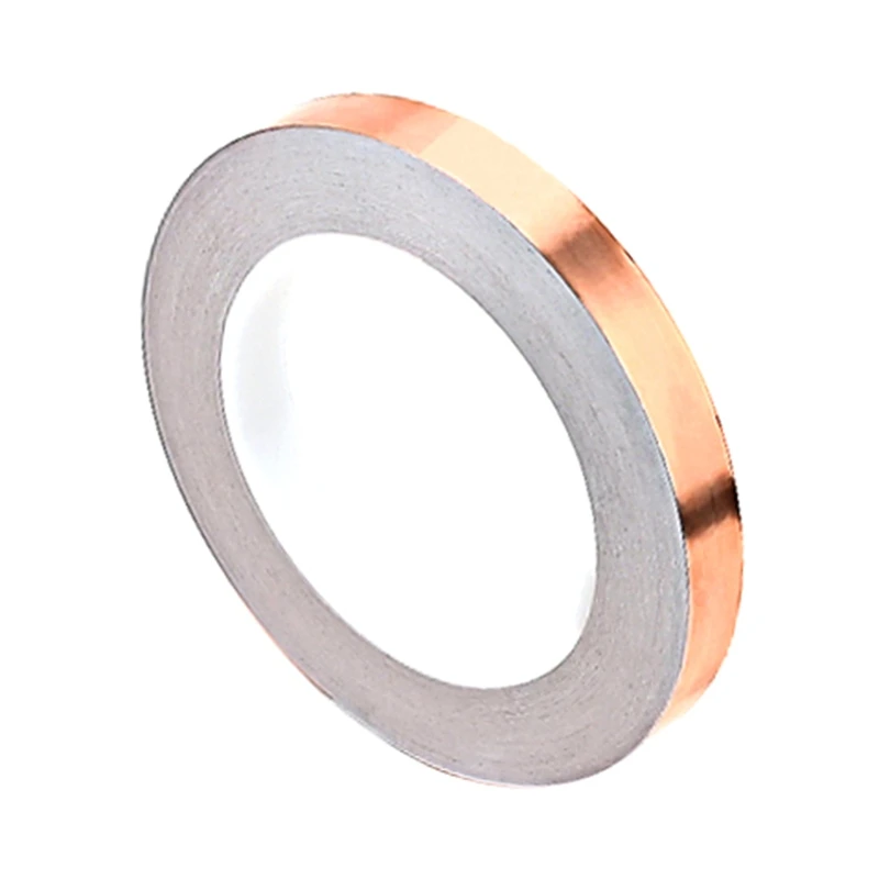 Copper Foil Tape, Adhesive Copper Foil Tape Outdoor and Snail Repellent Tape, Copper Foil Sheet EMI Repair Adhesive Tape