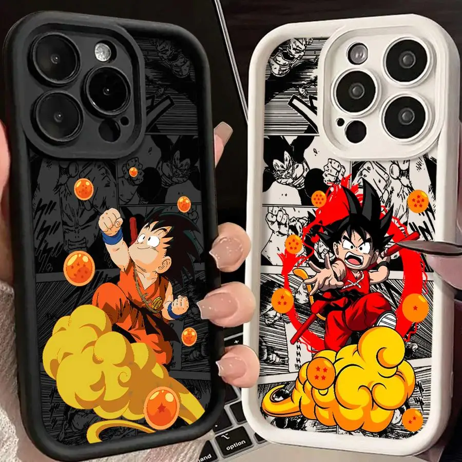 Anime GokuS Cool Phone Case for Samsung S26 S25 S24 S23 S22 S21 S20 F06 M16 Note 20 FE Plus Ultra 4G 5G Soft Silicone TPU Cover