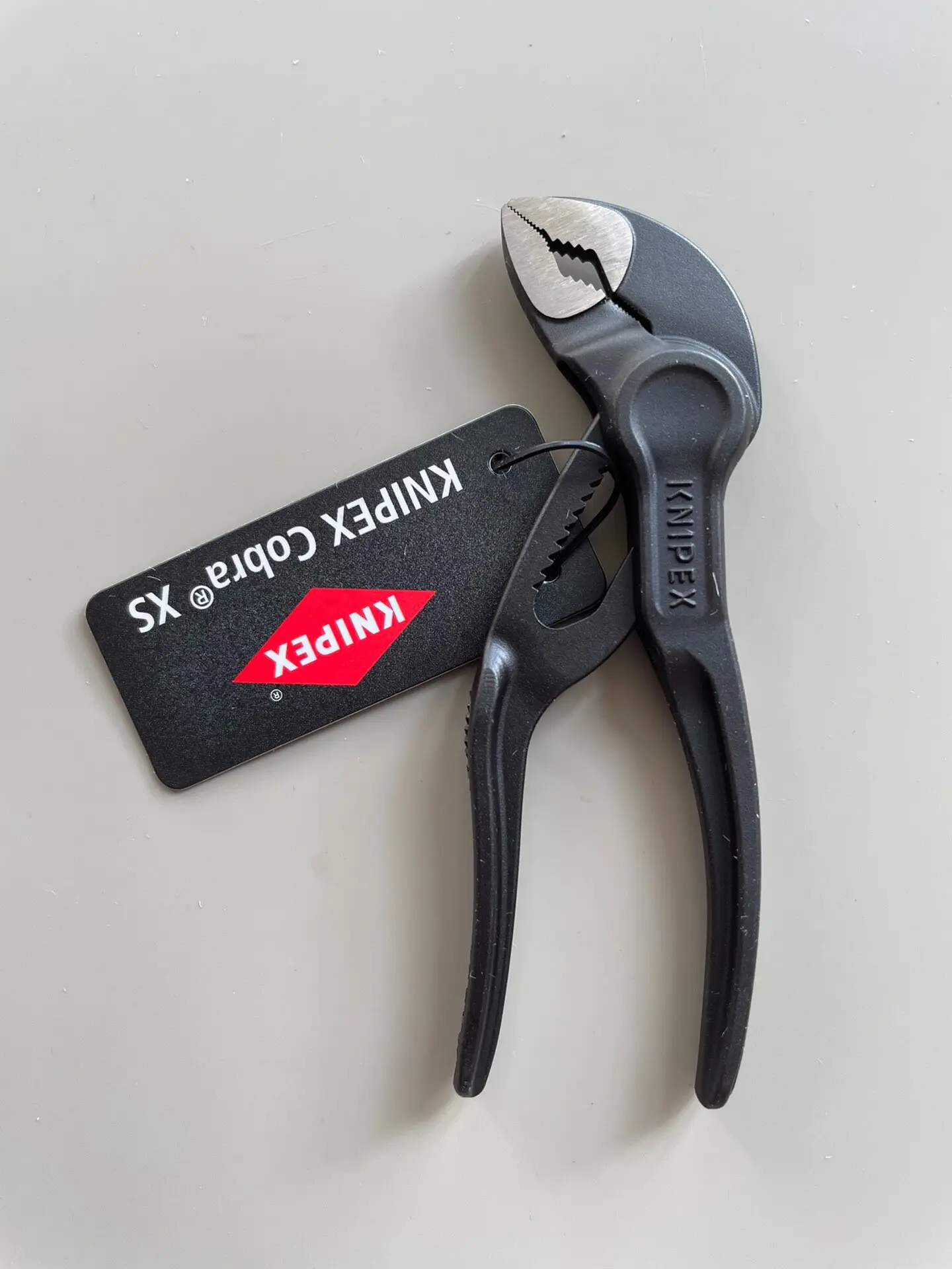 Knipex 8700100 Cobra Water Pump Pliers Mini Compact Adjustable Tool for Plumbing & Tight Spaces