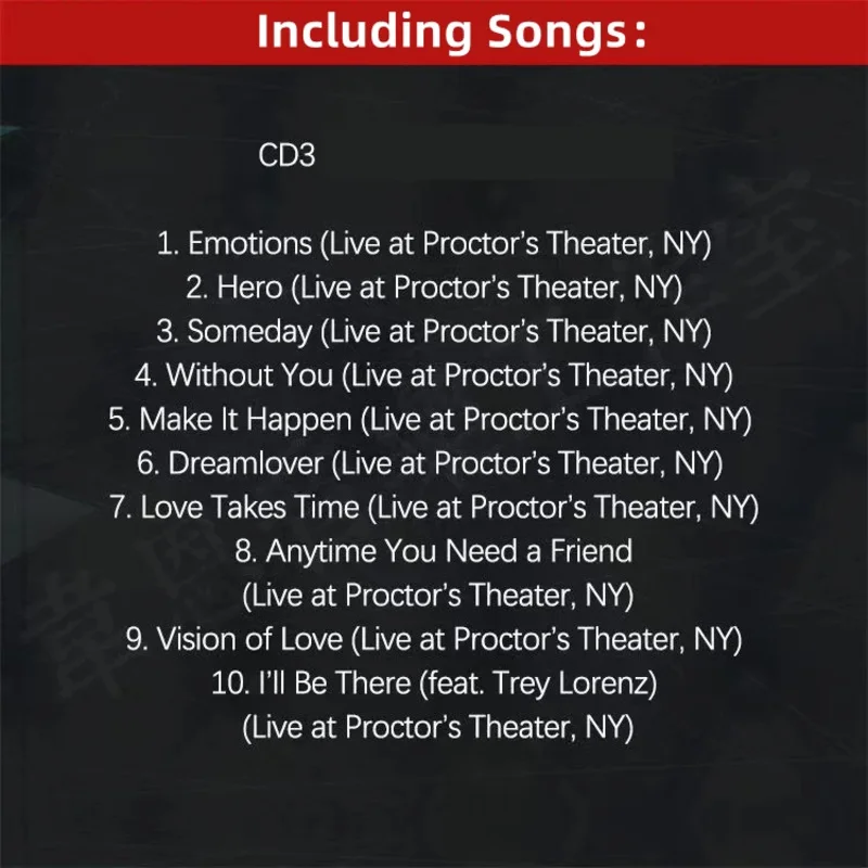 Рисунок 5 - Музыкальный компакт-диск в стиле ретро Mariah Carey