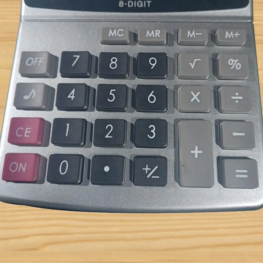 Accounting Tools Electronic Calculator Stationery 8 Digit Desktop Office School Financial Accounting Tools
