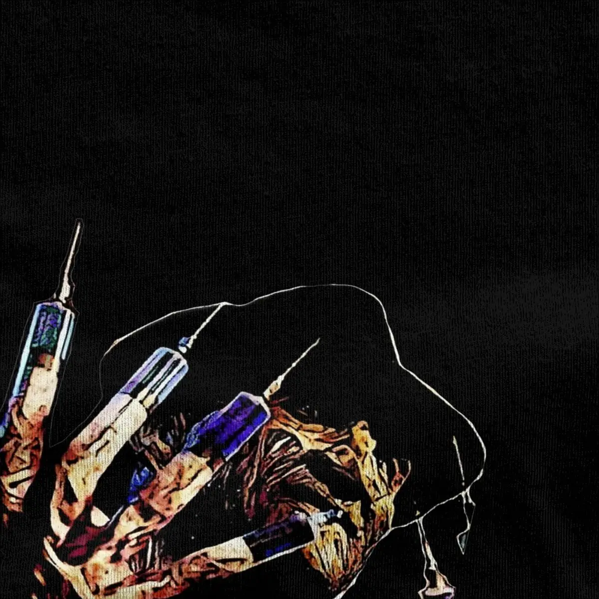 Elm Street Nightmare T-Shirt F-Freddy K-Kruger Novelty T-Shirts Short-Sleeve Vintage Tops Summer Cotton Round Neck Tees