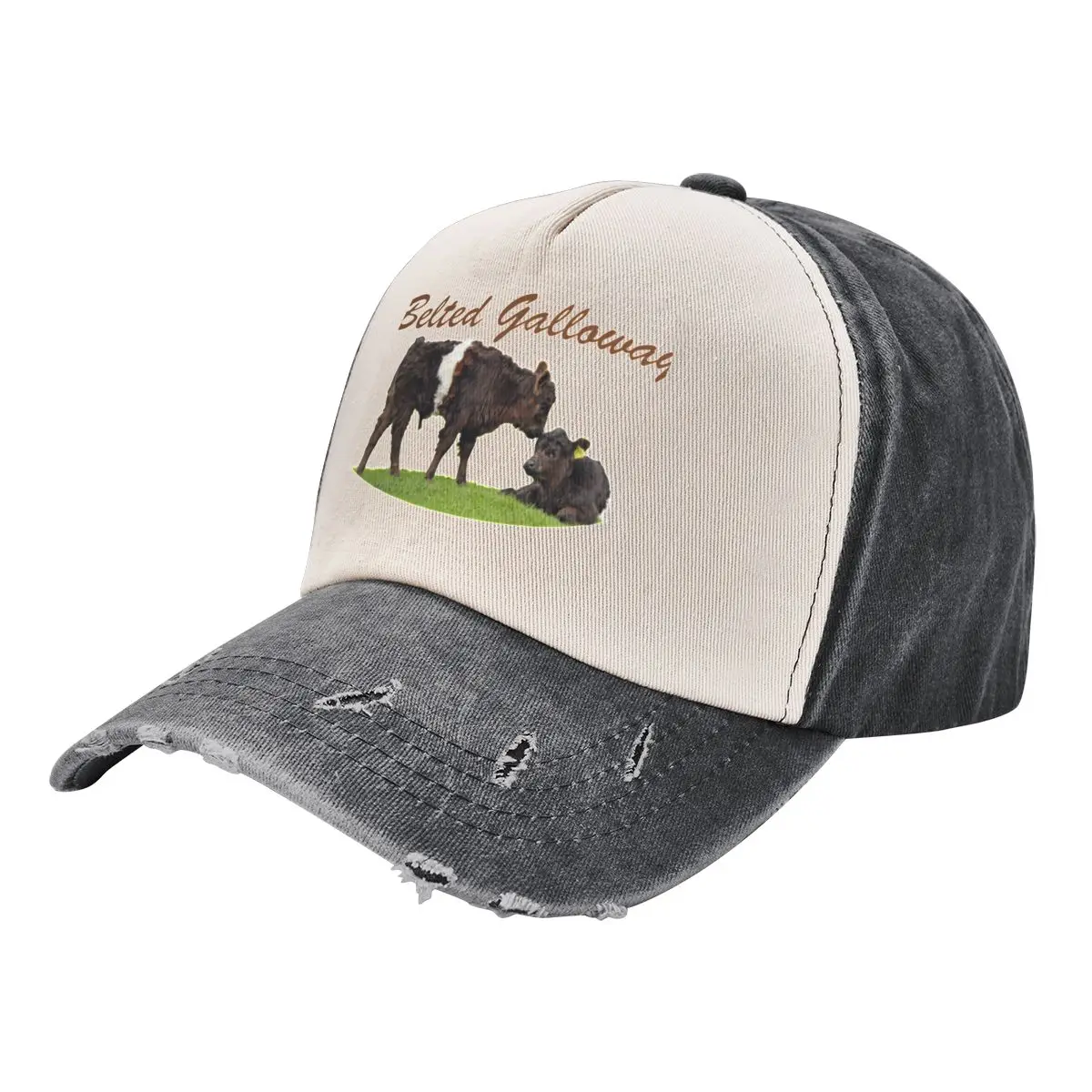 Belted Galloway Baseball Cap hard hat Anime Hat Vintage Christmas Hat Caps For Women Men's