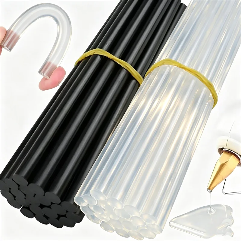Black Hot Glue Sticks Hot Melt Glue Sticks Dent Repair Tool EVA Colored Hot Melt Adhesive for Car DIY Art Craft General Repairs