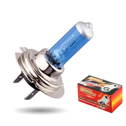1pcs H7 H1 Super Bright White Fog Halogen Bulb 55W Car Head Light Lamp 55W Parking Car Light 100W Haloge 12V