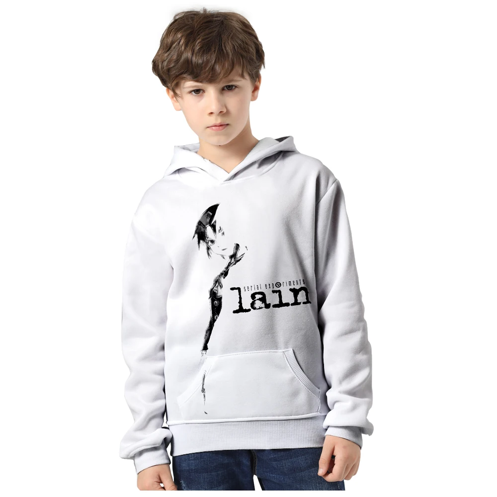 Serial Experiments Lain  hoodies Printed anime  hoodies  sweatshirt casual hoodies swearshirt  streetwear hoodies halloween gift