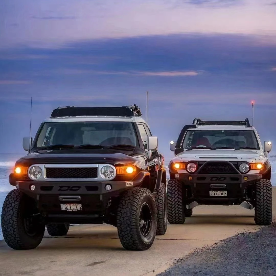

Совершенно новый бампер из алюминиевого сплава для Toyota 2007-2022 FJ Cruiser, передний бампер, модифицированный передний бампер для соревнований