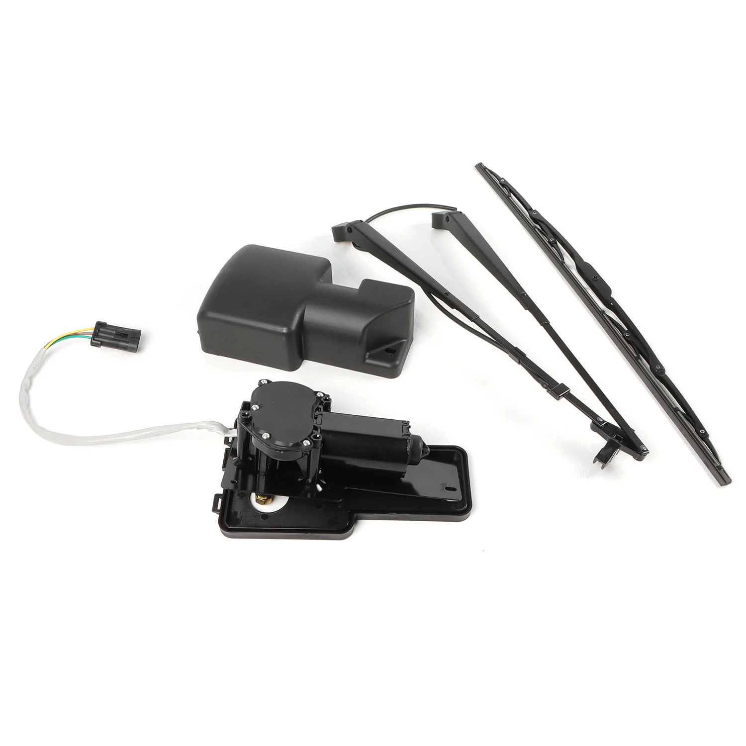 Windshield Wiper Motor Arm Blade Kit for Bobcat Excavators, Skid Steer Loaders,  Track Loaders, S150 S160 S175 S185 T110 T140