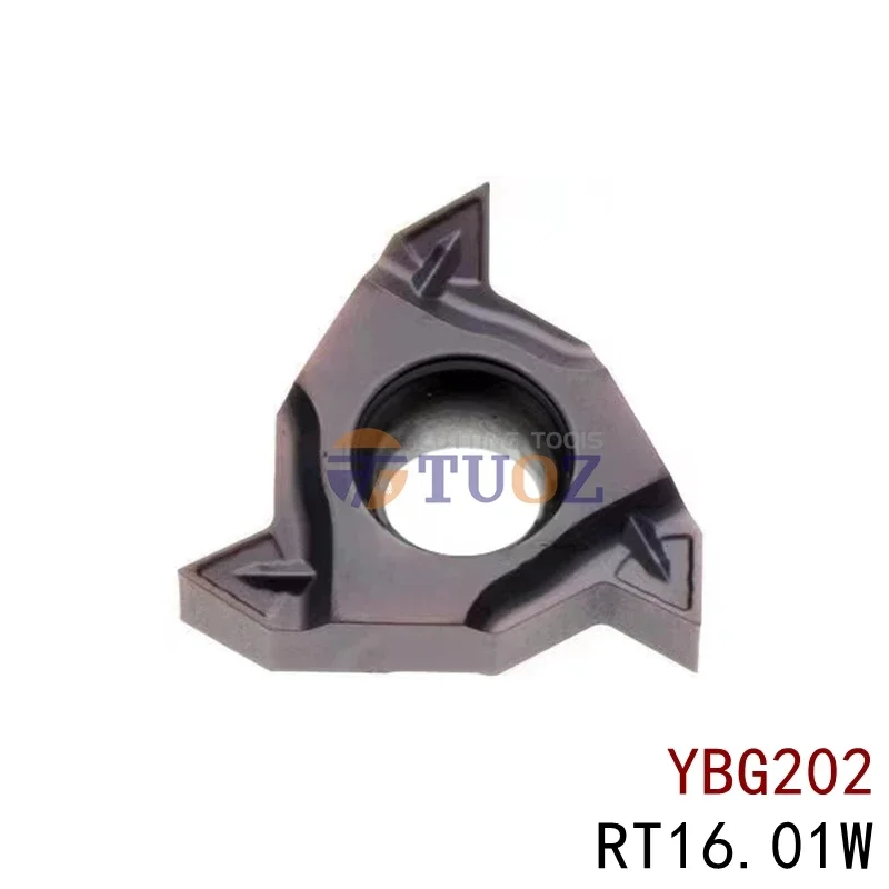 Original RT16.01W-AG55PB RT16.01W-AG60PB YBG202 RT16.01W AG55 AG60 PB Threading  Carbide Inserts Turning Tools Lathe Cut