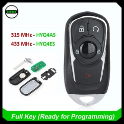 DIYKEY HYQ4ES / HYQ4AS, P/N: 13530513 Smart Remote Key 315MHz / 433MHz ID46 4 Button Fob for Buick Encore GX 2021 2022 2023