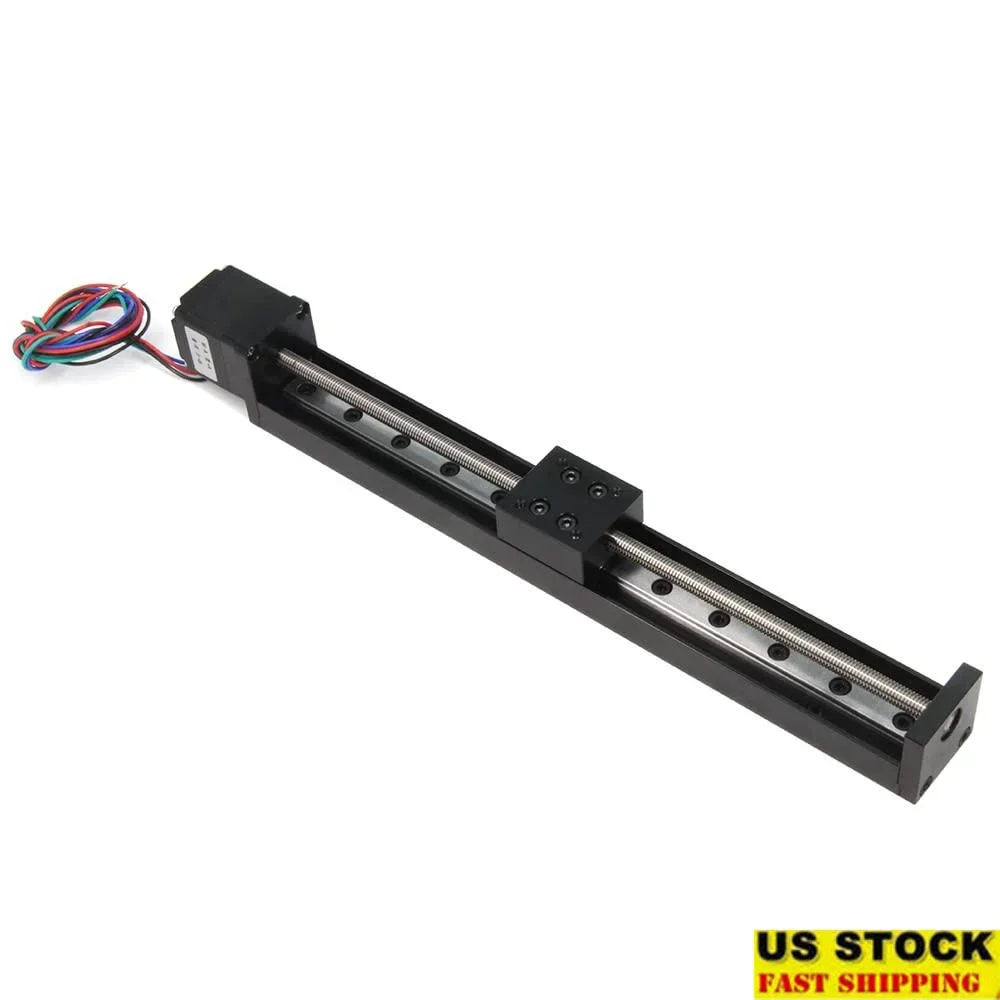 

CNC Linear Rail Guide System Mini Slider T6x1 Lead Screw Nema 11 Stepper Motor X Y Z Actuator Parts