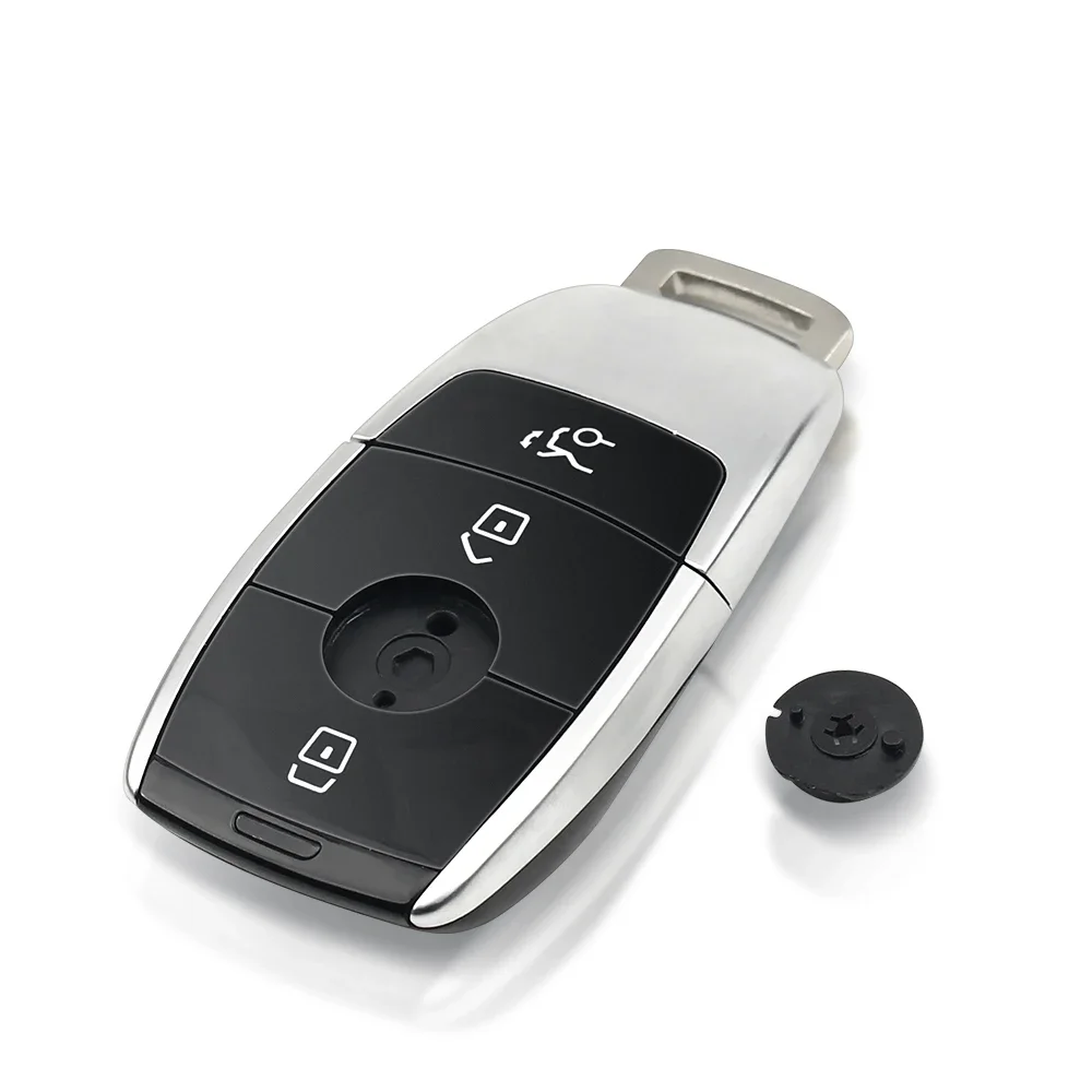 Dandkey For Mercedes Benz 2017 E Class E43 E300 E400 W213 2018 S Class Remote Car Key Shell Styling Auto 3 Button Key Uncut Case