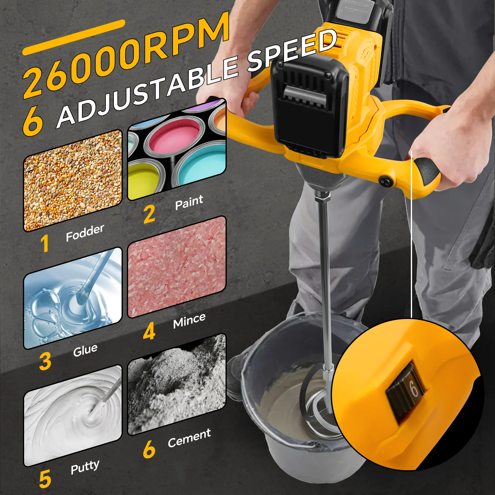 Betoncement Elektrische Mixer  - Concrete Mixer Machine recensie en prijs
