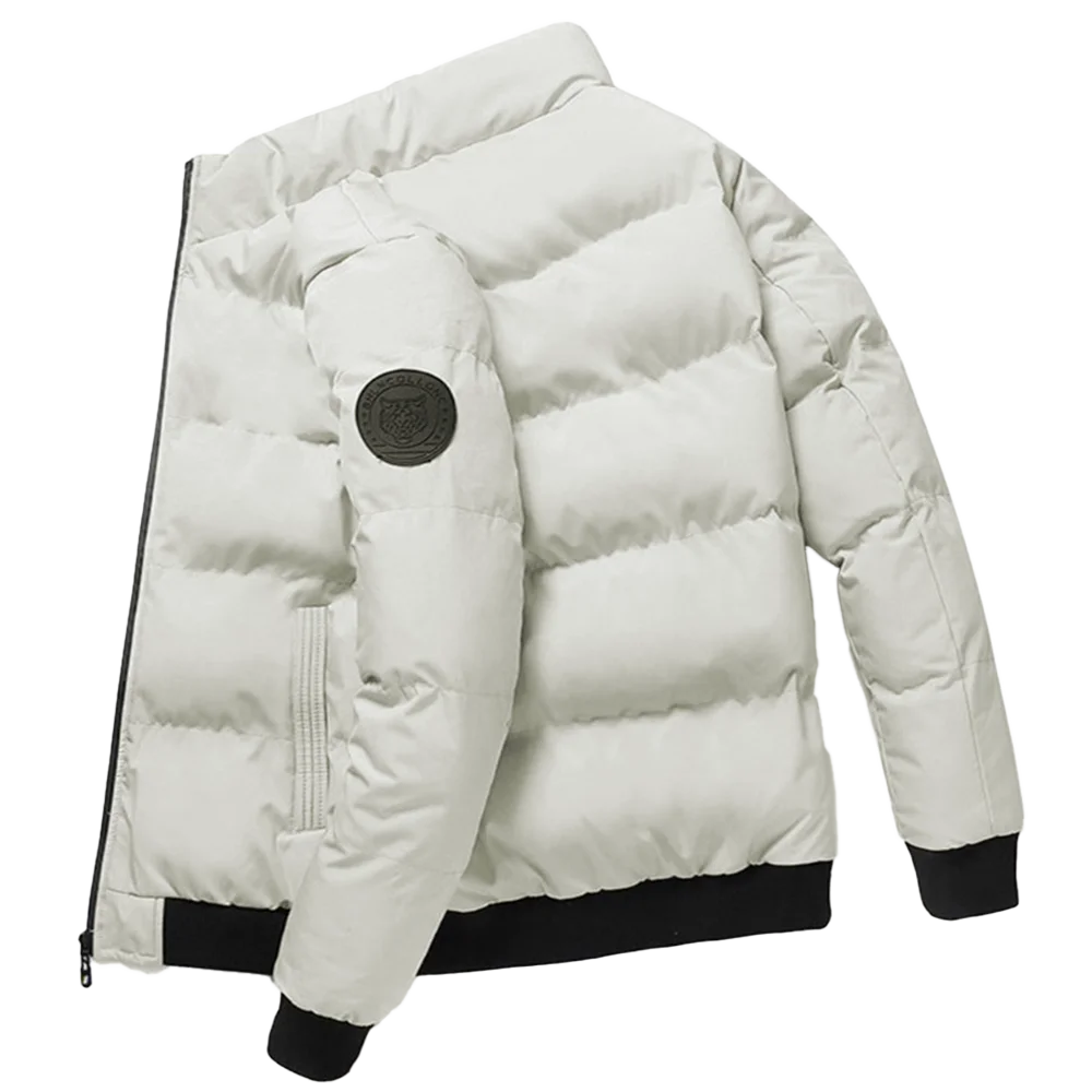 Men Down Jackets Blank Basic Parker Coat Parker Jacket Puffer Jackets 2026 New Thick Warm Winter Clothing Men's Puffer Jackets