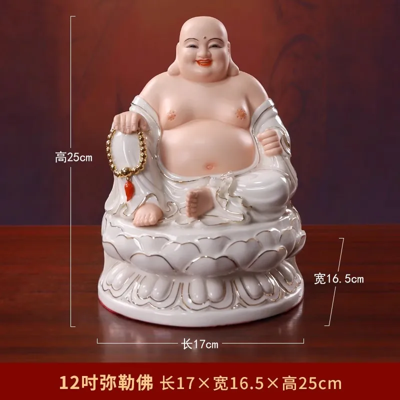 Keramisch Boeddhabeeld Guanyin Bodhisattva Ksitigarbha Bodhisattva Shakyamuni Buddha Maitreya Huisaanbod Van Boeddhabeelden