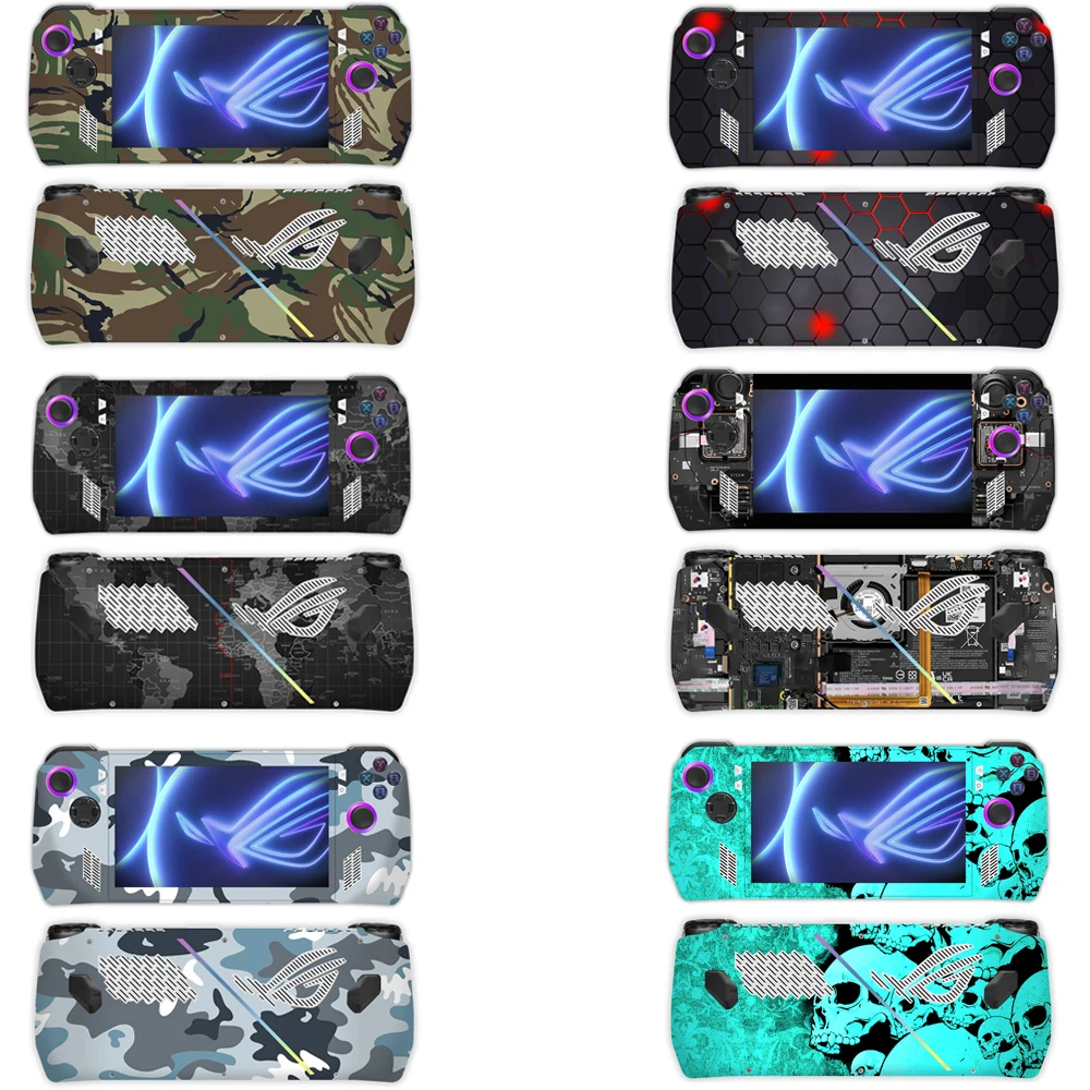 

Stickers for Asus Rog Ally Console Full Set Protective Skin Decal for Rog Ally Handheld Gaming Protector Cover Accessories