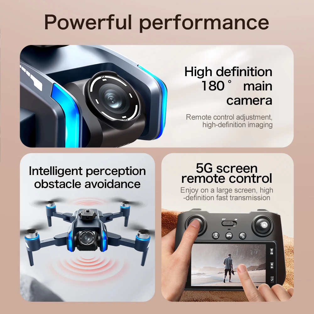 For Xiao Mi XT808 GPS Drone 8K Professional HD Camera Dron Brushless Motor 5G WIFI FPV Foldable RC Quadcopter toy Helicopter