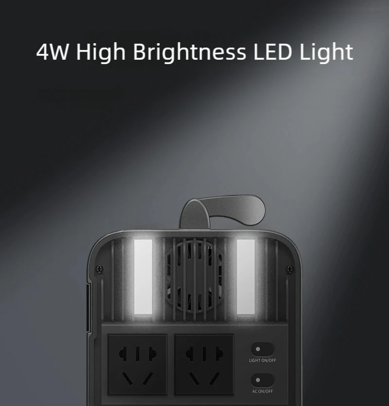 Aluminum Alloy 600W Outdoor 220V Outdoor High Power Portable Mobile Power Supply Outdoor Energy Storage Power Supply