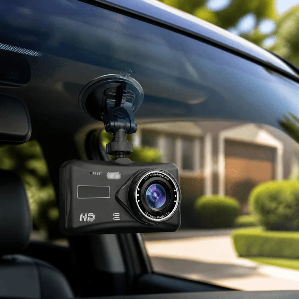 Optional Touch Screen Car DVR Dual Lens Night Vision Car Video Recorder FULL HD 1080P Front And Rear Camera Dash Cam Driving