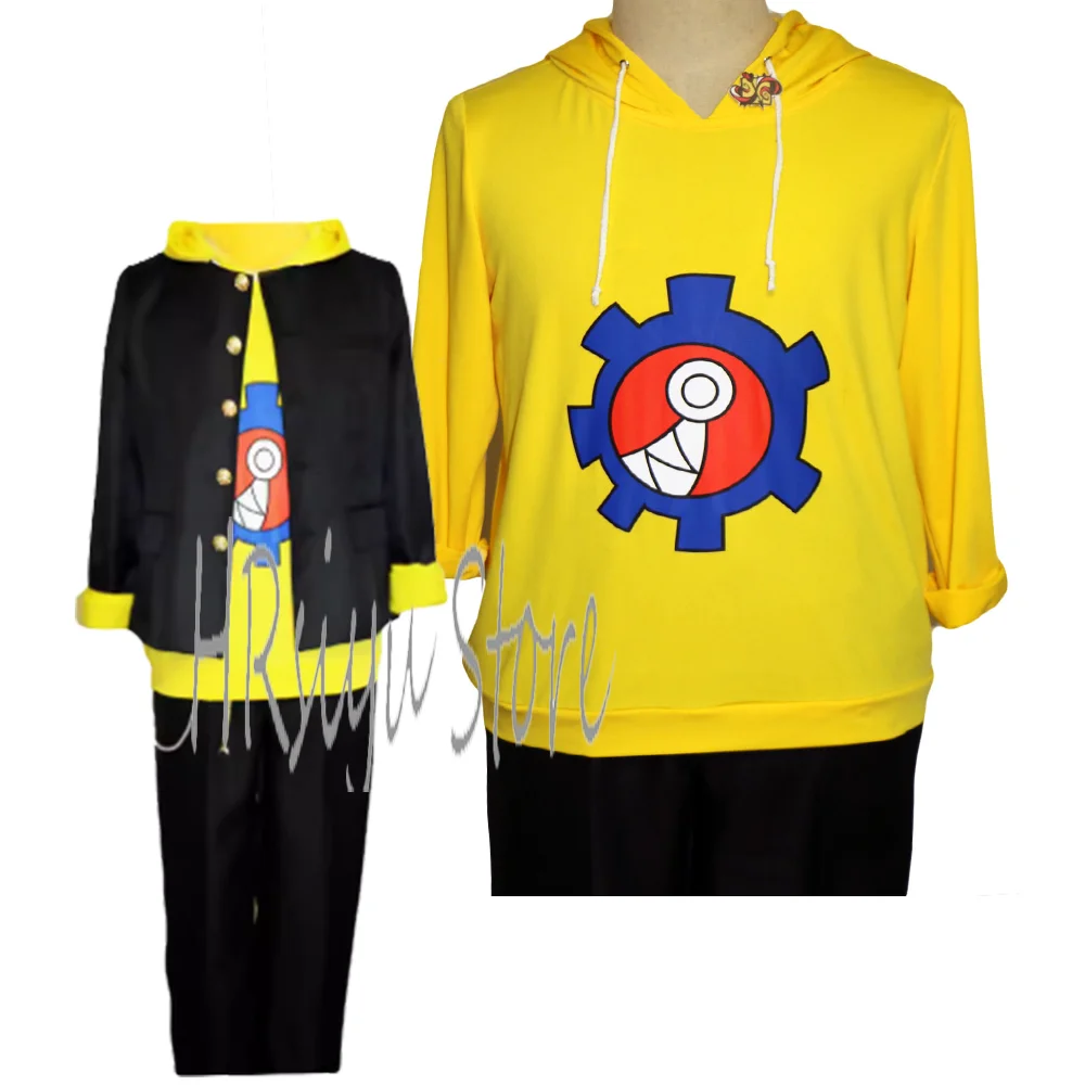 Cosplay Reki kyan Costume men women Full Outfit Halloween Carnival Party cos customized