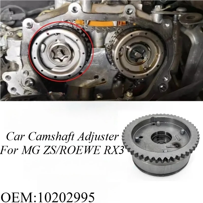 

For MG ZS Roewe RX3 Engine Timing Gear Kit Camshaft Sprocket VVT Adjustable Pulley Aluminum Alloy Replacement Parts Compatible