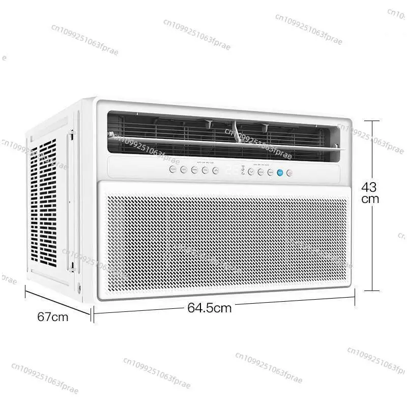 110V 2HP 18000BTU Inverter Window Air Conditioner, R32 Single Cooling AC Unit for Household Indoor Use