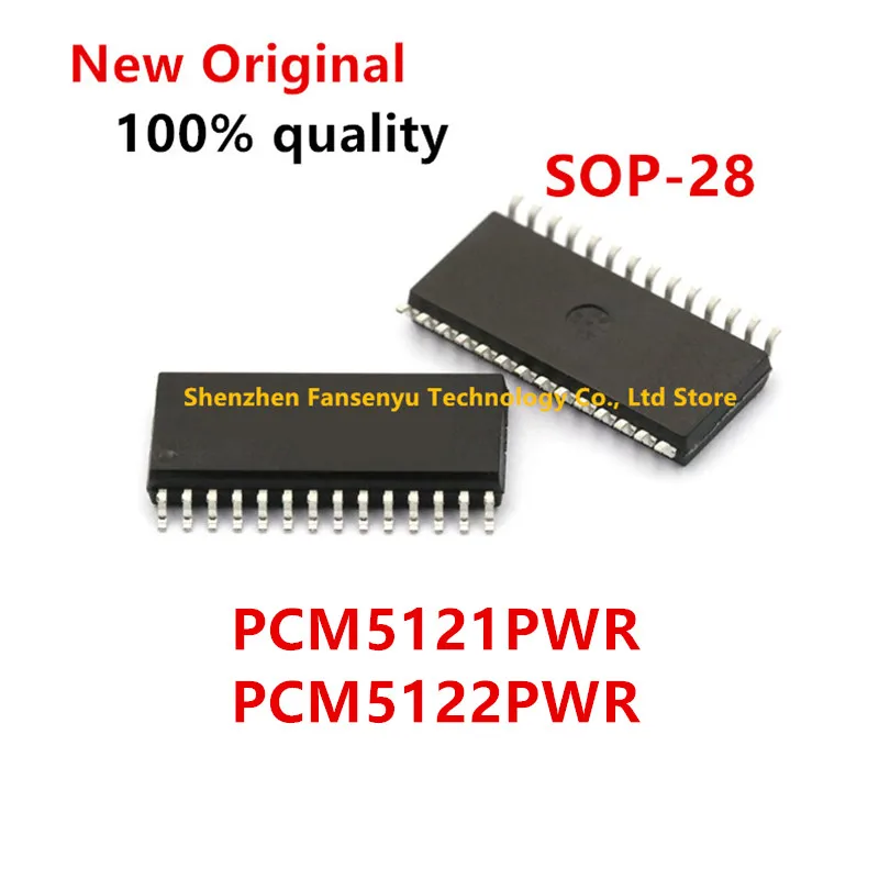 (10piece)100% New PCM5121 PCM5122 PCM5121PWR PCM5122PWR SOP-28 Chipset