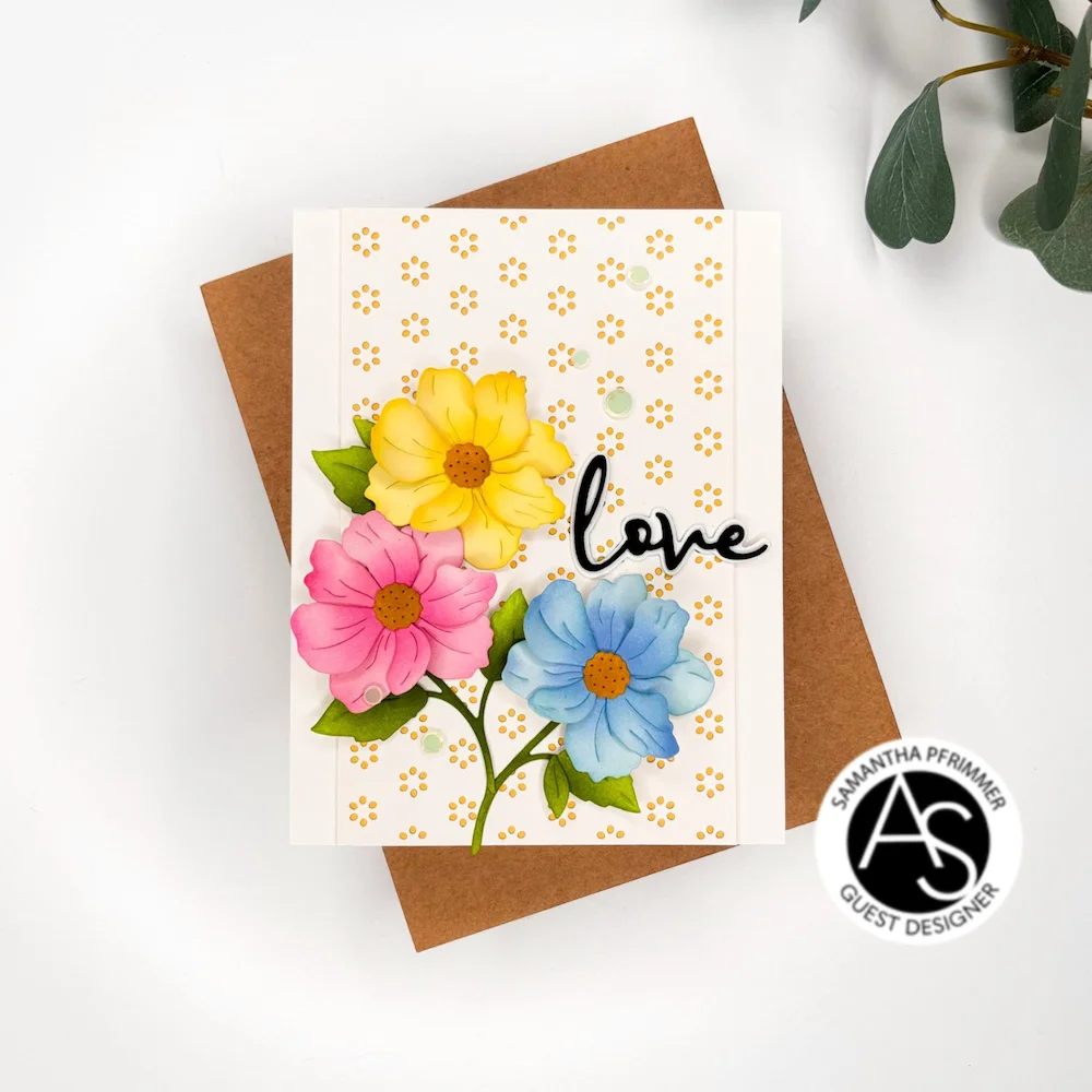 Zeichenschablonen Metall-Stanzformen Heißfolien-Scrapbook Papierkarten-Alben DIY Handgemachte Blumen-Trio-Ausschnitte Basteldekoration
