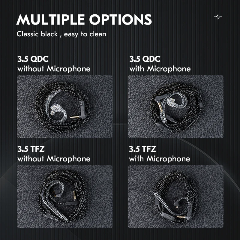 CCZ UP01 Plus C01 2M راحة QDC IEM كابل داخل الأذن رصد استبدال سماعة السلكية لسماعات الأذن KZ ZS10 PRO/ZSN PRO X/CCA CRA