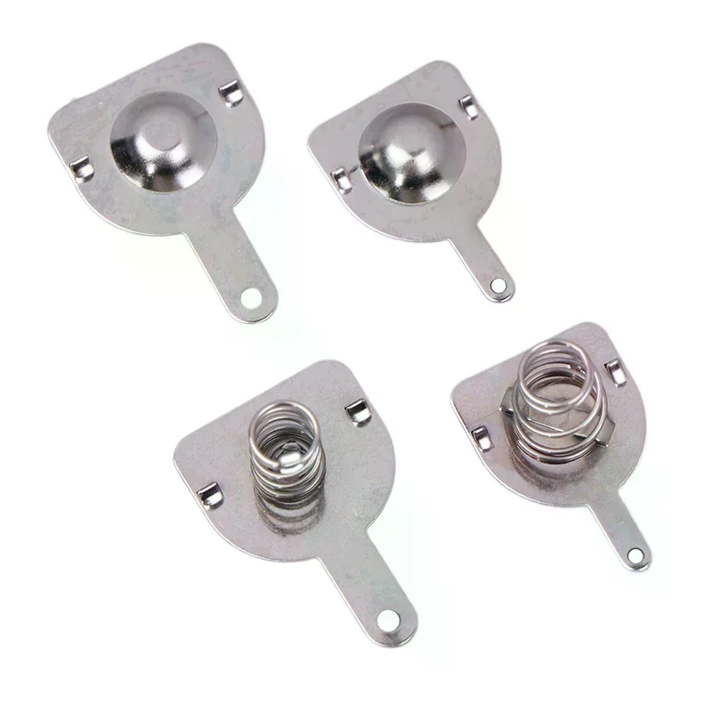 Paket Lembar Kontak Pegas Kotak Baterai; 10PCS 16*16MM 18.5*16.5MM untuk Baterai Bipolar Tunggal 18650