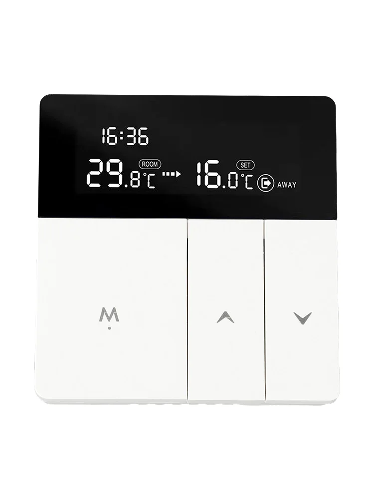For Electric Heating Water Boiler Controller Digital Room Thermostat Digital Display Easy Installation Energy Efficient