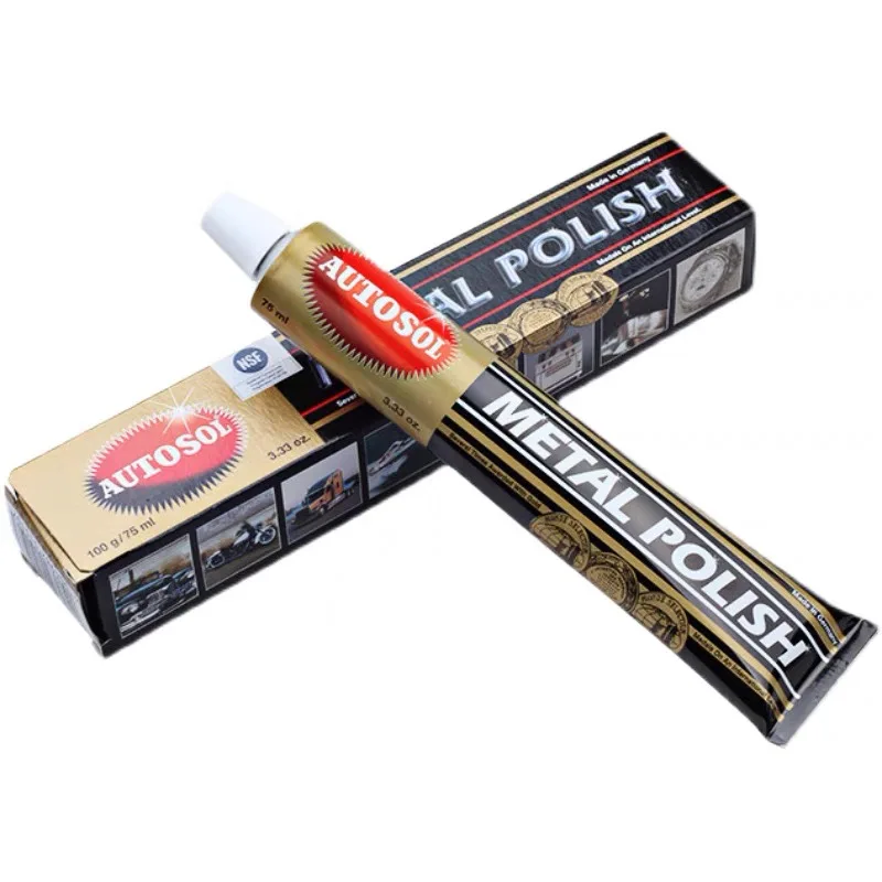 Metal Polishing Paste, Copper Paste, Gold and Silver Jewelry Polishes, Hardware Watches, Deoxidation and Rust Removal 50g