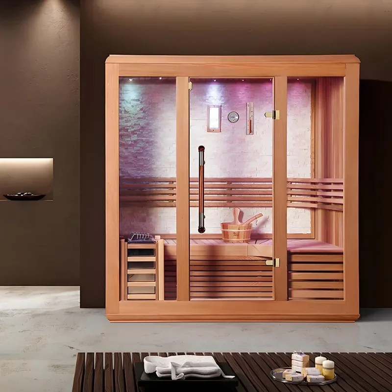 FL Outdoor Traditional Sauna Modern Design Steam Room Far Infrared Sauna Outside Oem/odm Wholesale Customized