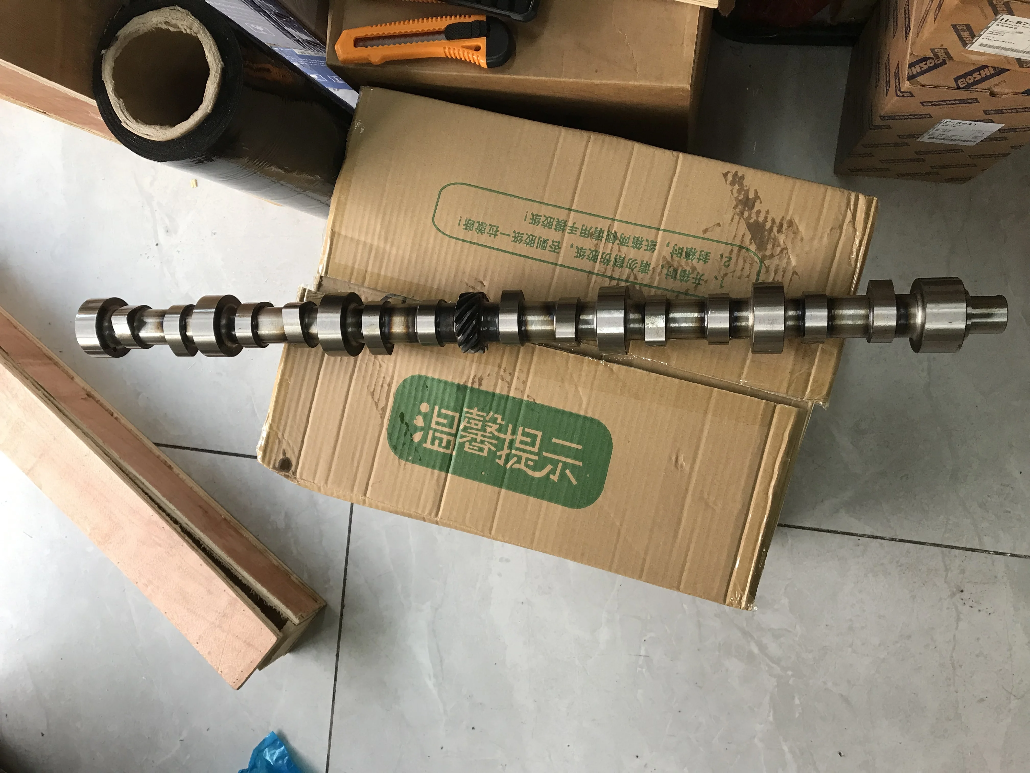 Excavator Parts 6BG1 6BD1 Eccentric Shaft Camshaft 1125140050 New 6-month warranty, made in China