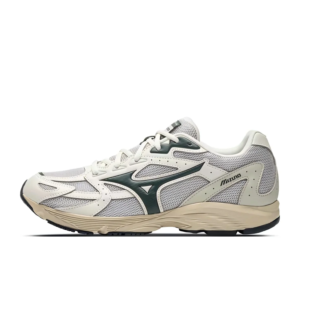 Mizuno SPARK CN III Unisex Running Shoes  Light Gray, Retro Style, Breathable, Lightweight, Non-Slip & Durable D1GH242811