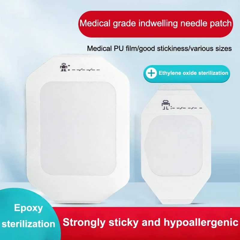1/5 قطعة الطبية مقاوم للماء تضميد الجروح بولي Film فيلم تنفس العقيمة قنية ضخ التعريفي إبرة تثبيت ملصق