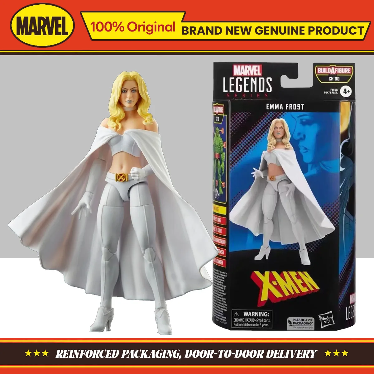 En Stock Hasbro Marvel Legends Series x-men Emma Frost White Queen 15cm colección de figuras de acción juguetes originales regalos de modelismo