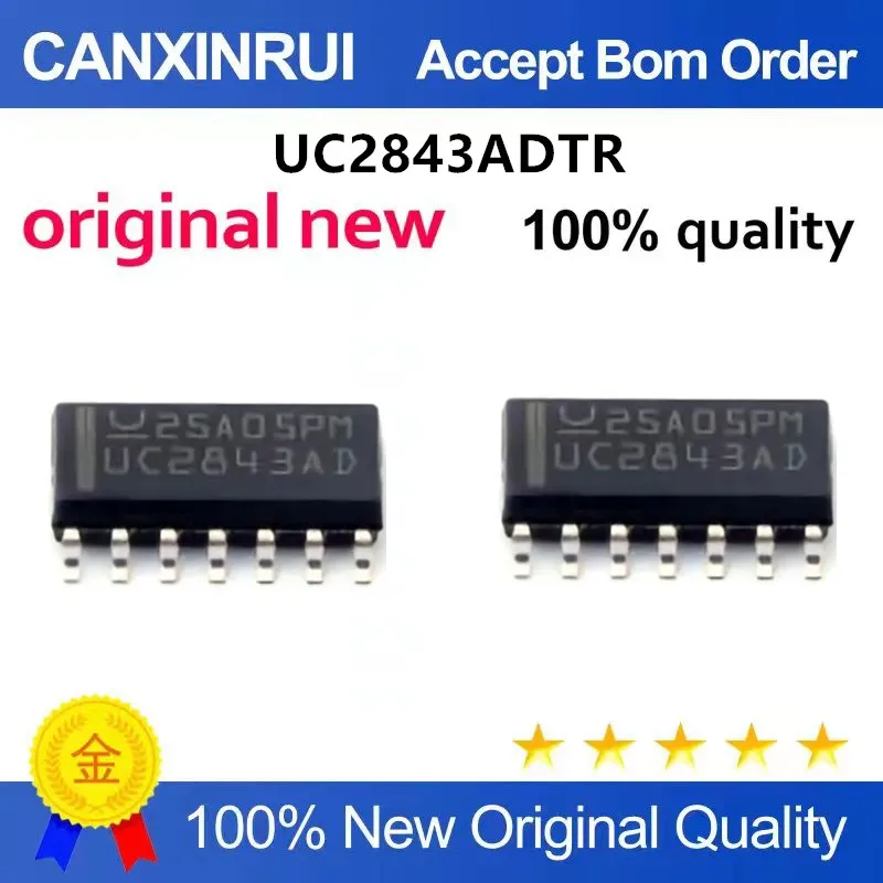 Original New 100% quality    UC2843 UC2843ADTR UC2843AD UC2843BDG SOP14      Integrated circuit IC chip