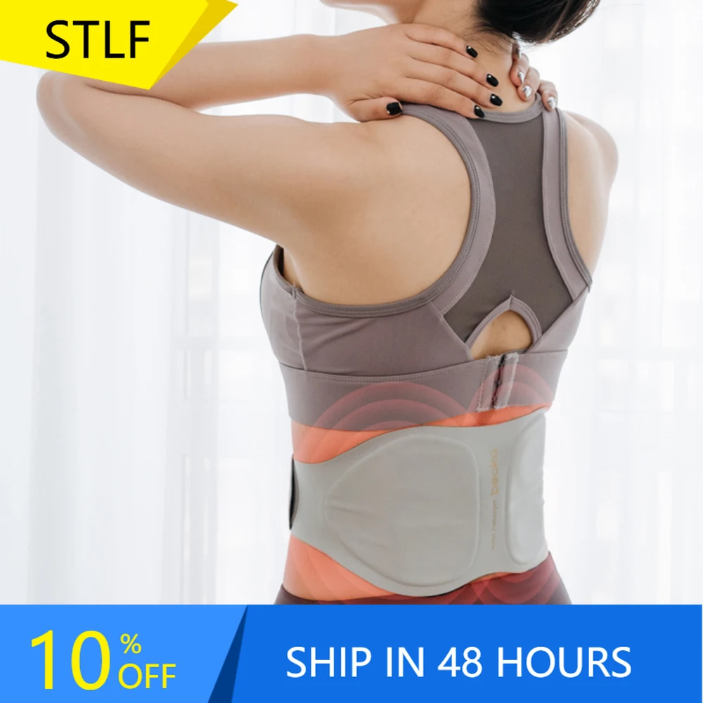 

STLFBeoka электрический тепловой массажный пояс для талии, удобный и расслабляющий массажный пояс Tens, массажер для талии, потеря веса, талии B