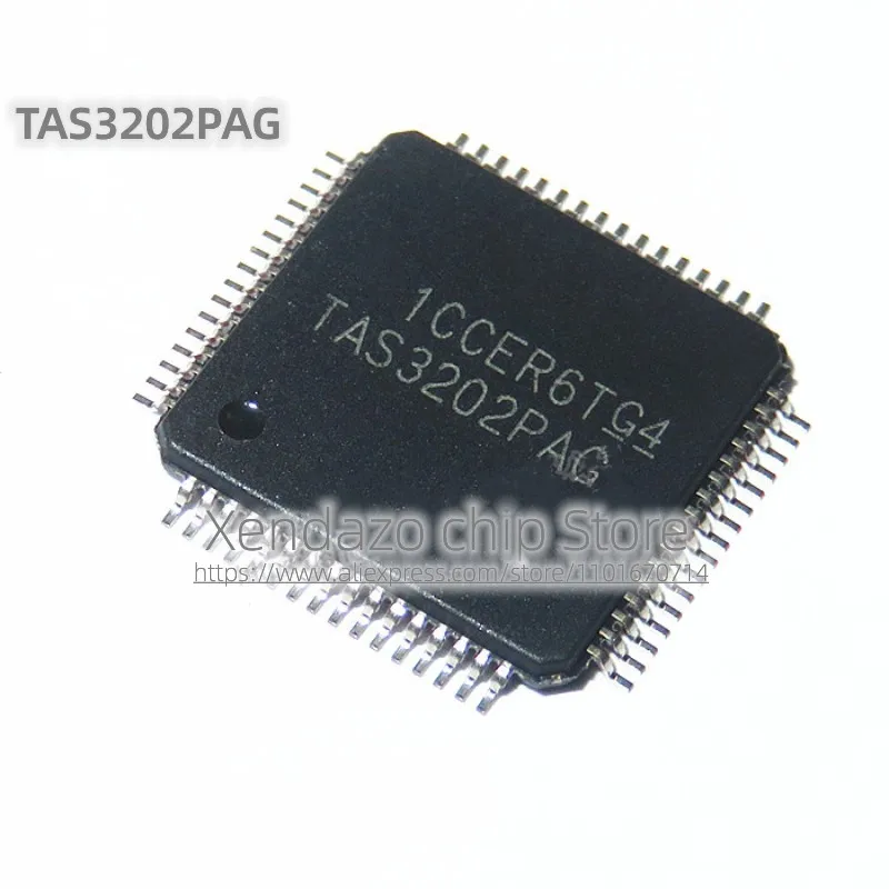 

1pcs/lot TAS3202PAG TAS3202PAGR TQFP-64 package Original genuine Embedded DSP digital signal processor chip