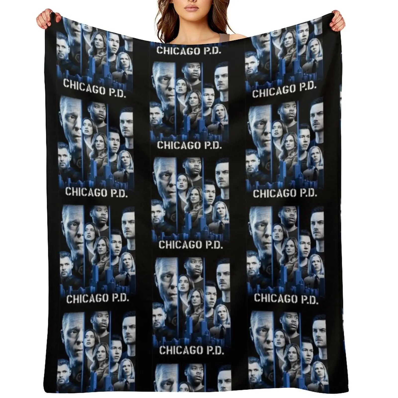 

Chicago Med. Throw Blanket For Sofa Thin Single Summer Quilt Blankets