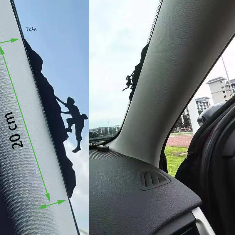 

Наклейки для украшения автомобиля, наклейки на окно автомобиля, персонализированные и креативные наклейки, наклейки для скалолазания