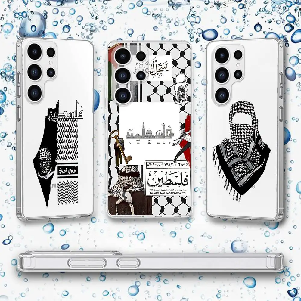 

K-Kufiya Hattah Keffiyeh Pattern Phone Case For Samsung Galaxy A,71,70,52,51,40,31,50,50S,30S,21S,12,10,Note20ultra Clear Cover