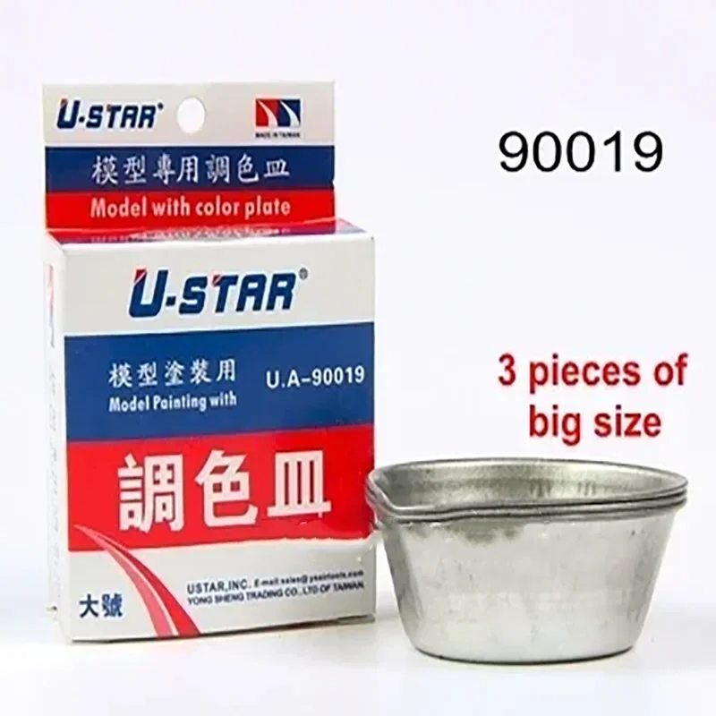 U-STAR Model Color Palette Painting Plate for Model kit Builing Hobby Coloring weathering Tools 90020 90119